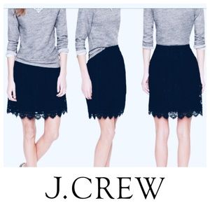 J.Crew Eyelash Lace Skirt, 6